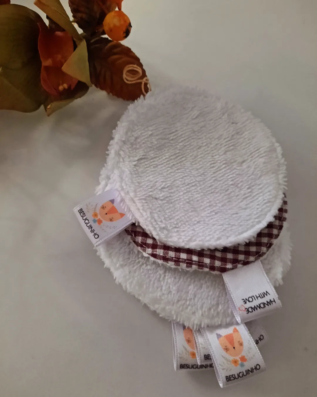 Discos desmaquilhantes reutilizáveis | Reusable makeup remover pads